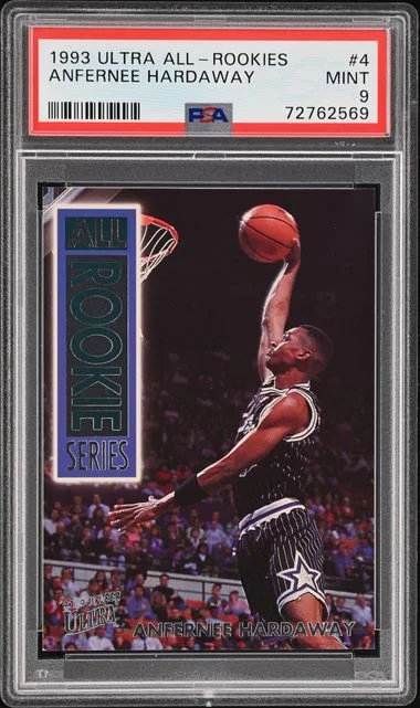 1993-94 Fleer Ultra Anfernee Hardaway All-Rookies #4 card image