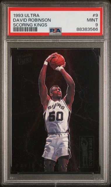 1993-94 Fleer Ultra David Robinson All-Defensive #9 card image
