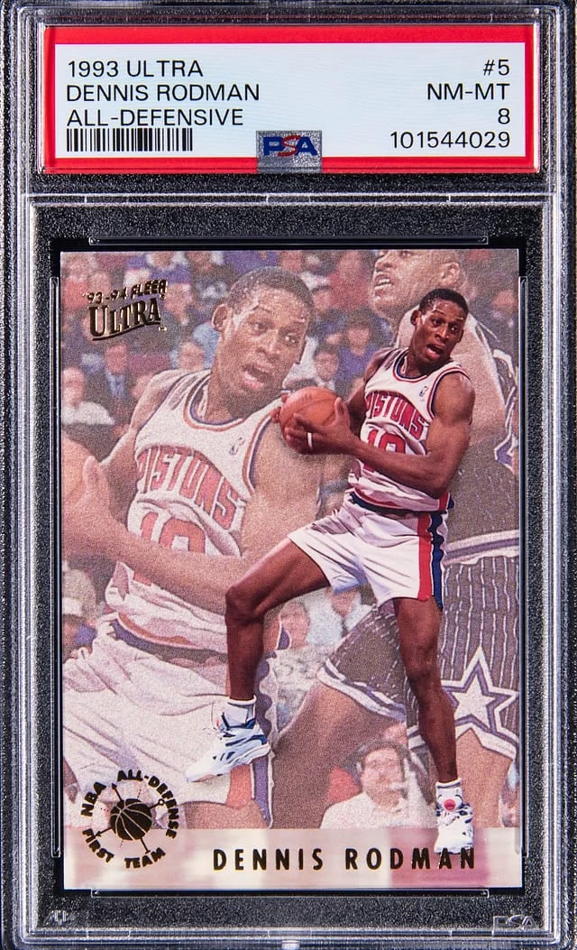 1993-94 Fleer Ultra Dennis Rodman All-Defensive Team #5 card image