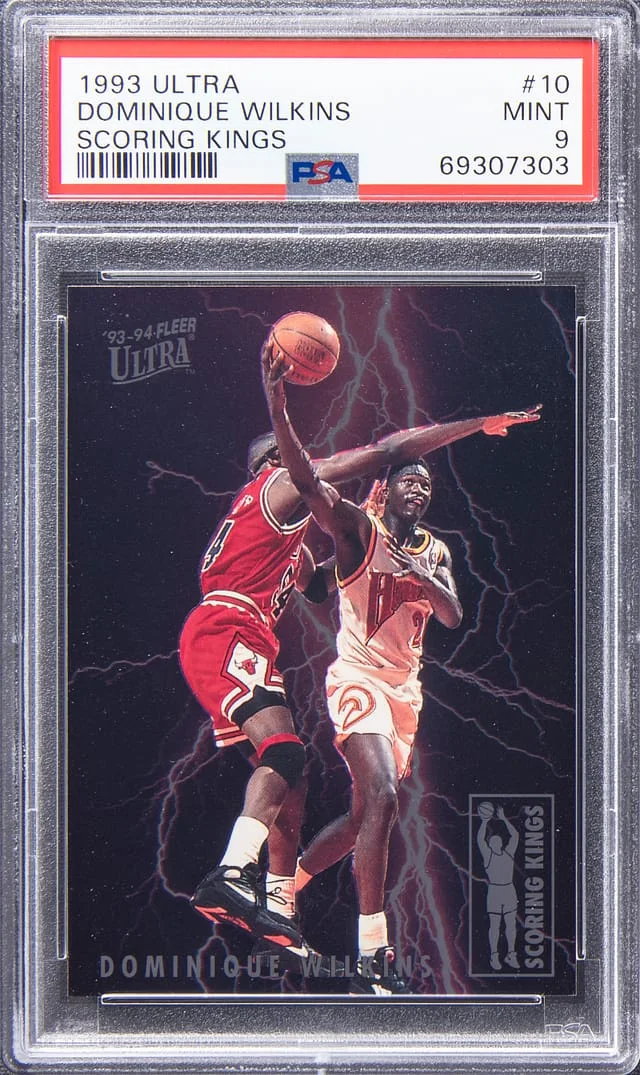 1993-94 Fleer Ultra Dominique Wilkins Scoring Kings #10 card image