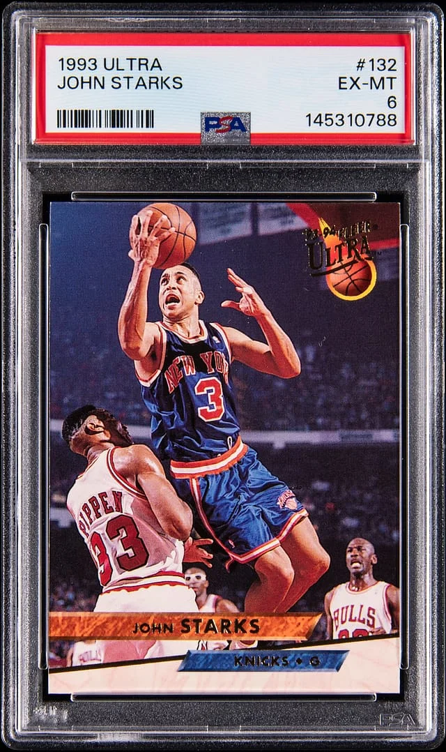 1993-94 Fleer Ultra John Starks #132 card image