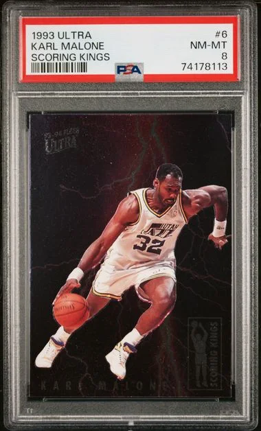 1993-94 Fleer Ultra Karl Malone Scoring Kings #6 card image