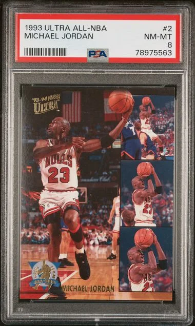 1993-94 Fleer Ultra Michael Jordan All-Nba #2 card image