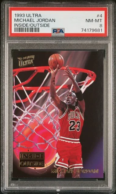 1993-94 Fleer Ultra Michael Jordan Inside/Outside #4 card image