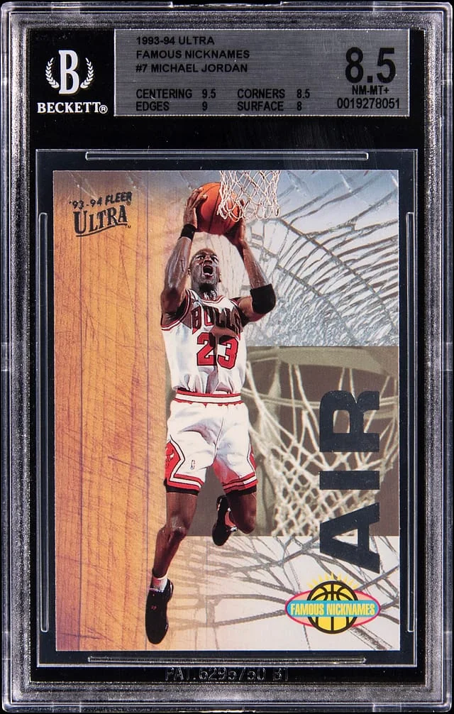 1993-94 Fleer Ultra Michael Jordan Famous Nicknames #7 card image