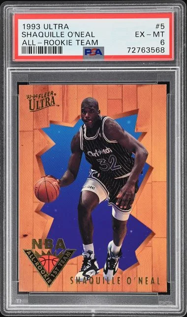 1993-94 Fleer Ultra Shaquille O'Neal All- Team #5 card image