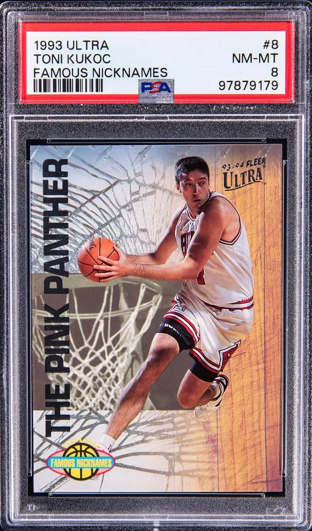 1993-94 Fleer Ultra Toni Kukoc Famous Nicknames #8 card image