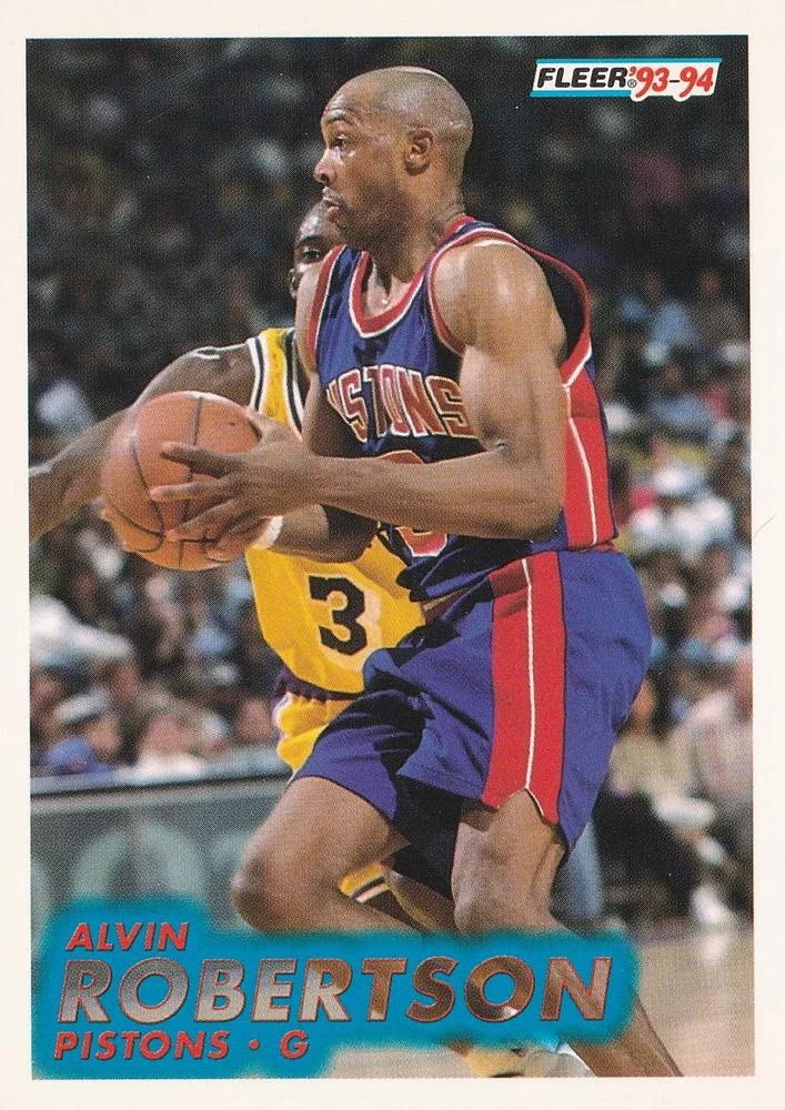 1993-94 Fleer Alvin Robertson Variant #63 card image