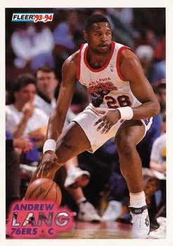 1993-94 Fleer Andrew Lang Variant #159 card image