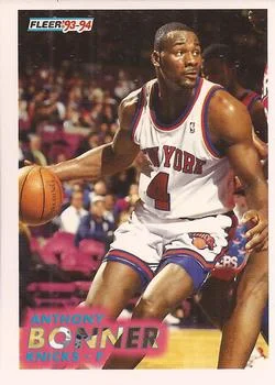 1993-94 Fleer Anthony Bonner Variant #340 card image