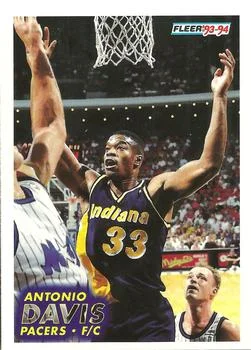 1993-94 Fleer Antonio Davis Variant #297 card image