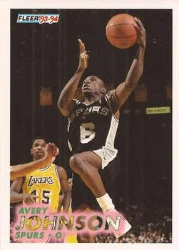 1993-94 Fleer Avery Johnson Variant #194 card image