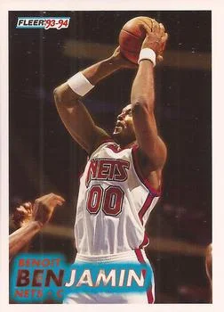 1993-94 Fleer Benoit Benjamin Variant #331 card image