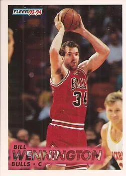 1993-94 Fleer Bill Wennington Variant #262 card image