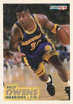 1993-94 Fleer Billy Owens Variant #72 card image
