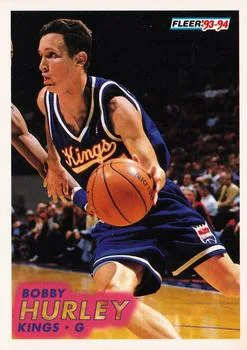 1993-94 Fleer Bobby Hurley Variant #372 card image