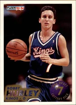 1993-94 Fleer Bobby Hurley EXCH 1993 NBA Draft Lottery Pick Exchange #7 card image