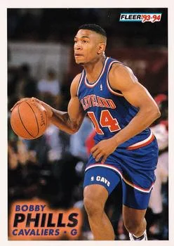 1993-94 Fleer Bobby Phills Variant #267 card image