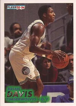 1993-94 Fleer Brian Davis Variant #326 card image