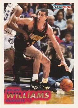 1993-94 Fleer Brian Williams Variant #279 card image