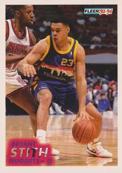 1993-94 Fleer Bryant Stith Variant #56 card image