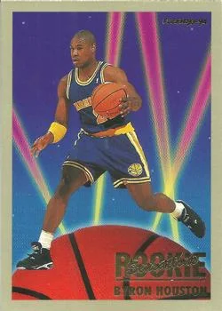 1993-94 Fleer Byron Houston Rookie Sensations #10 card image