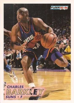 1993-94 Fleer Charles Barkley Variant #163 card image
