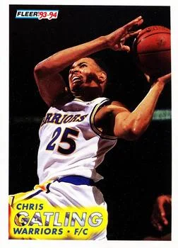 1993-94 Fleer Chris Gatling Variant #288 card image