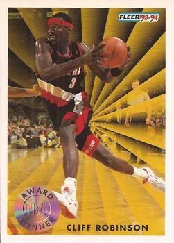 1993-94 Fleer Clifford Robinson AWSixth Man Variant #232 card image
