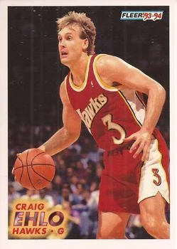 1993-94 Fleer Craig Ehlo Variant #242 card image