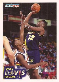 1993-94 Fleer Dale Davis Variant #82 card image