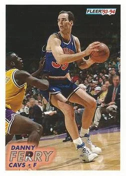 1993-94 Fleer Danny Ferry Variant #37 card image