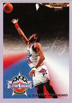 1993-94 Fleer Danny Manning All-Stars #20 card image