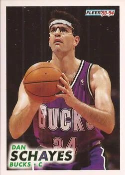 1993-94 Fleer Danny Schayes Variant #323 card image