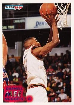 1993-94 Fleer Darnell Mee Variant #277 card image