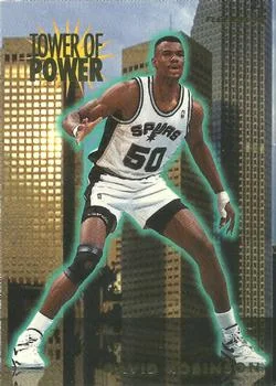 1993-94 Fleer David Robinson Tower of Power #25 card image