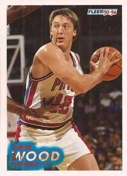 1993-94 Fleer David Wood Variant #286 card image