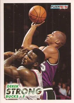 1993-94 Fleer Derek Strong Variant #324 card image