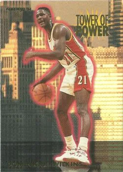 1993-94 Fleer Dominique Wilkins Tower of Power #30 card image