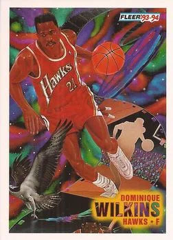 1993-94 Fleer Dominique Wilkins PV Variant #237 card image