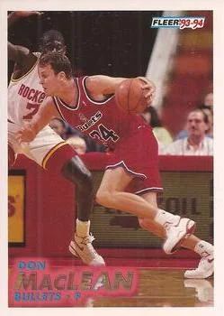 1993-94 Fleer Don MacLean Variant #395 card image