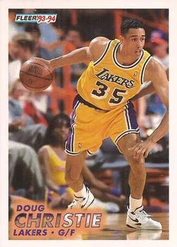 1993-94 Fleer Doug Christie Variant #99 card image