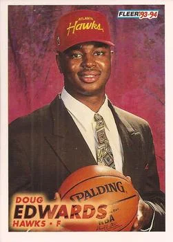 1993-94 Fleer Doug Edwards Variant #241 card image