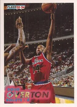1993-94 Fleer Doug Overton Variant #397 card image