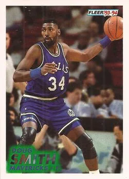 1993-94 Fleer Doug Smith Variant #48 card image