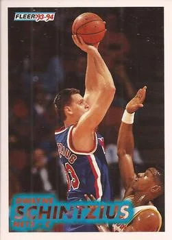 1993-94 Fleer Dwayne Schintzius Variant #336 card image