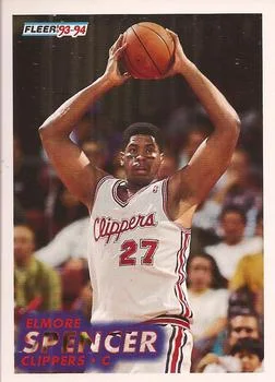 1993-94 Fleer Elmore Spencer Variant #308 card image