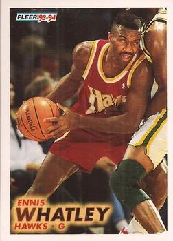 1993-94 Fleer Ennis Whatley Variant #244 card image