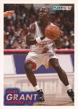 1993-94 Fleer Gary Grant Variant #90 card image