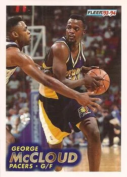 1993-94 Fleer George McCloud Variant #84 card image